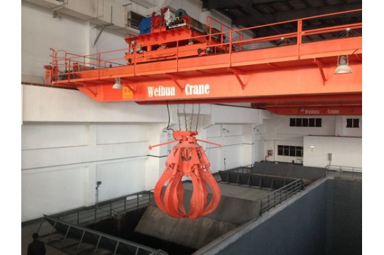 QZ Double Girder Overhead Crane with Grab