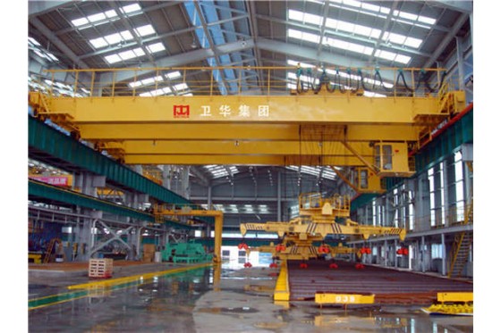 QC Overhead Crane with Electromagnetic Beam