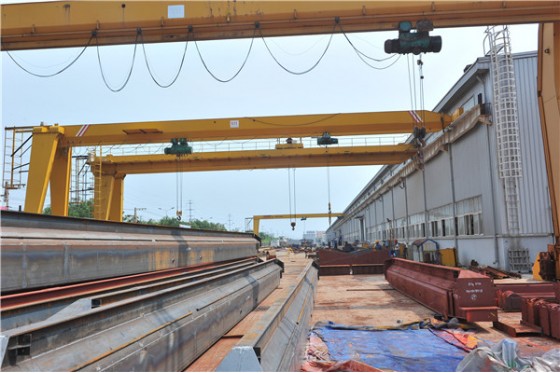 BMH type Single Girder Semi-Gantry Crane BMH type Single Girder Semi-Gantry Crane