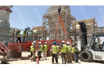 Weihua crane-Gantry Crane for Electric Power Plant in Egypt