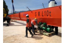 Weihua crane-Gantry Crane Installation for Malaysia Steel Plant Weihua crane-Gantry Crane Installation for Malaysia Steel Plant